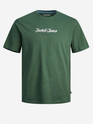 Polo marškinėliai Jack & Jones žalia