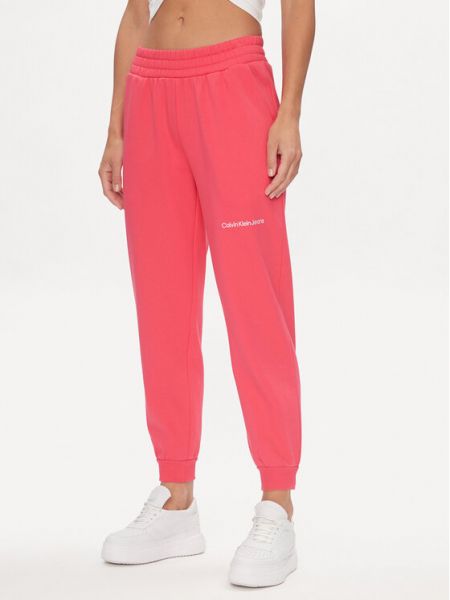 Sportski komplet bootcut Calvin Klein Jeans ružičasta
