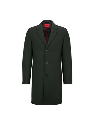 Cappotto invernale di lana Hugo verde