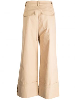 Bavlněné rovné kalhoty Rejina Pyo