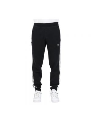 Spodnie sportowe w paski Adidas Originals czarne