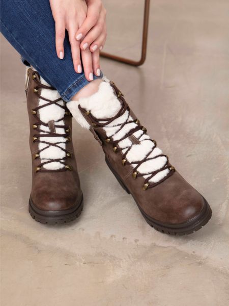 Sněžné boty İnci hnědé