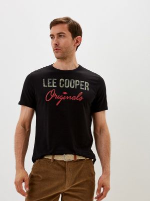 Льняная футболка Lee Cooper