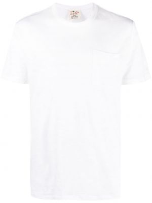 Тениска с джобове Mc2 Saint Barth бяло
