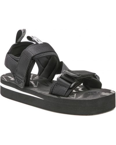 Sandále Emporio Armani čierna
