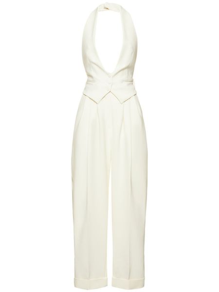 Jumpsuit Alexandre Vauthier hvit