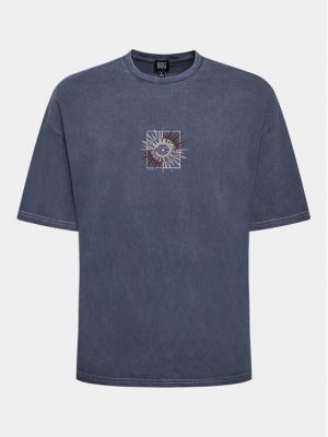 Voľné priliehavé tričko Bdg Urban Outfitters modrá