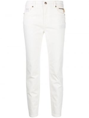Pantalon skinny Versace Jeans Couture blanc