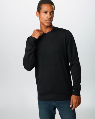 Пуловер от мерино вълна Matinique черно