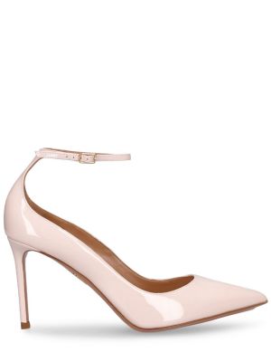 Lakk skinn pumps Aquazzura rosa