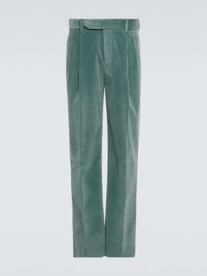 Pantalones de pana Loro Piana verde