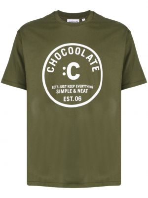 Bavlněné tričko s potiskem :chocoolate