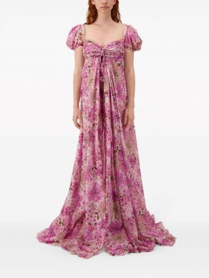 Sukienka długa Giambattista Valli różowa