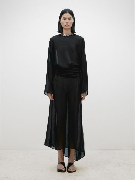 Платье Massimo Dutti черное