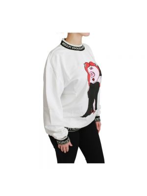 Sweatshirt Dolce & Gabbana weiß