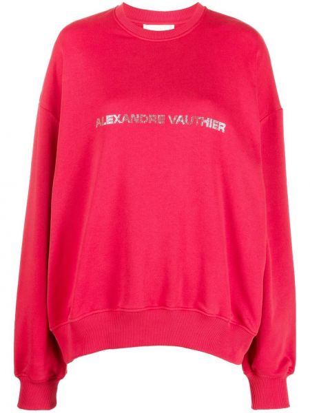 Sweatshirt Alexandre Vauthier rød