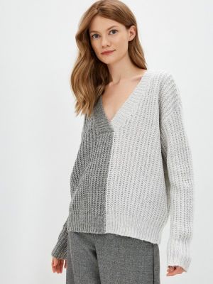 Пуловер Ichi, серый