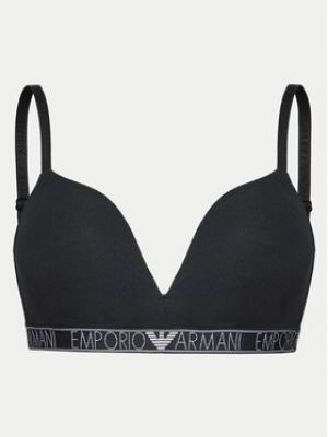 Soutien-gorge sans armatures Emporio Armani Underwear noir