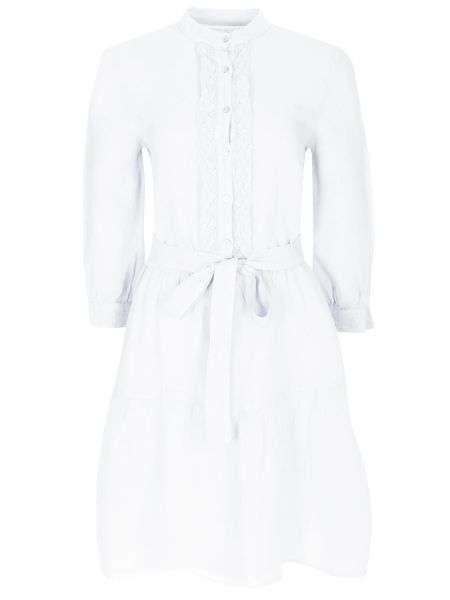 Льняное платье 120% Lino белое