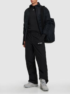 Spodnie ocieplane Adidas Performance czarne
