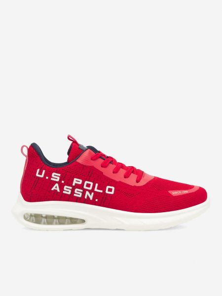 Sneakersy U.s Polo Assn. czerwone
