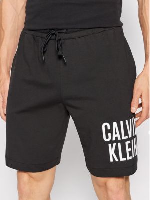 Αθλητικά σορτς Calvin Klein Swimwear μαύρο