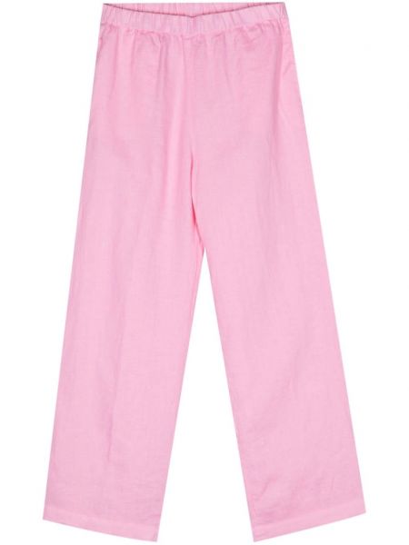 Leinen hose Aspesi pink