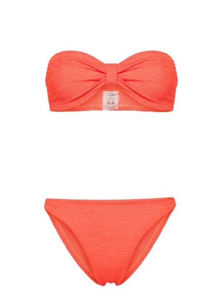 Pomarańczowy bikini Hunza G