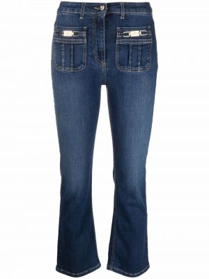 Stretch jeans Elisabetta Franchi blå