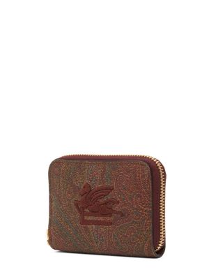 Peňaženka na zips s paisley vzorom Etro