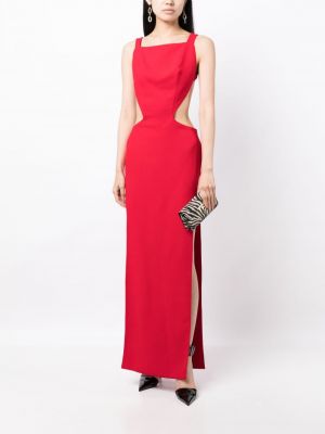 Sukienka koktajlowa Isabel Sanchis czerwona