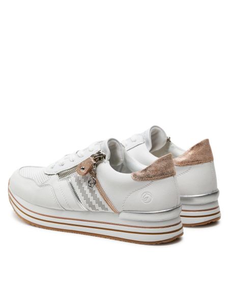 Sneakersy Remonte białe