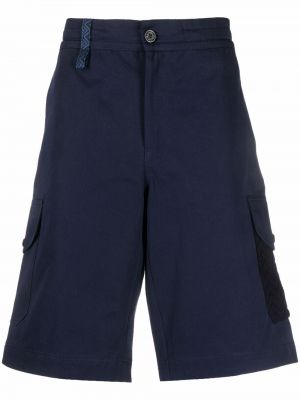 Pantaloncini cargo con tasche Missoni blu