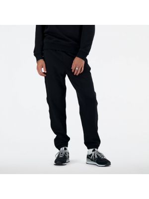 Pantalon de joggings en coton New Balance noir