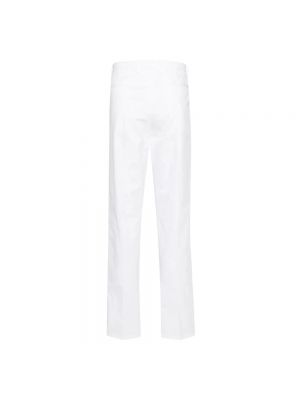 Pantalones slim fit Boglioli blanco