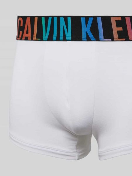 Slipy slim fit Calvin Klein Underwear białe