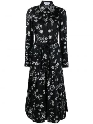 Trykt floral dress Gabriela Hearst svart