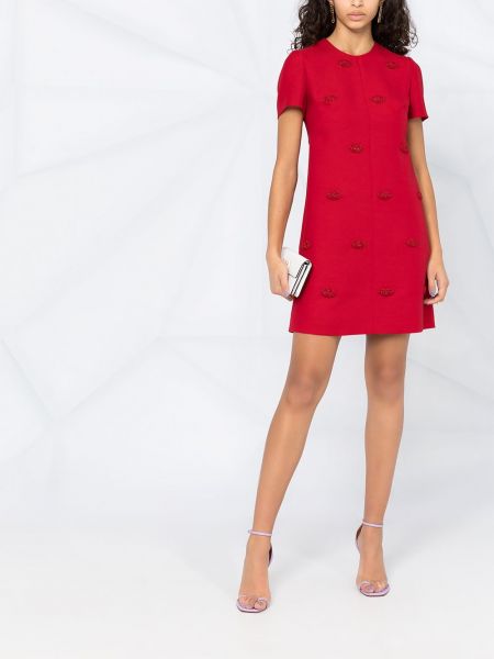 Mini vestido Valentino rojo