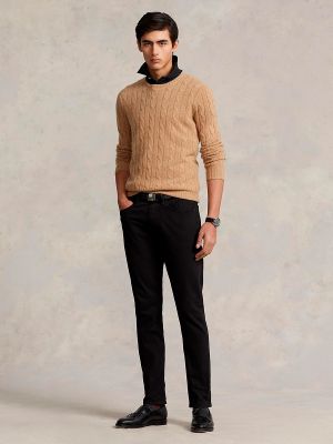 Pantalones slim fit con bolsillos Polo Ralph Lauren negro
