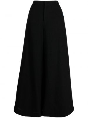 Spodnie wełniane Maison Mihara Yasuhiro czarne