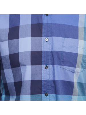 Koszulka bawełniana Burberry Vintage niebieska