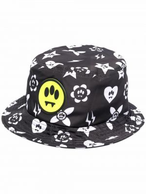 Sombrero con estampado Barrow negro