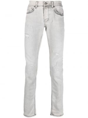 Slim fit skinny fit-jeans Dondup grå