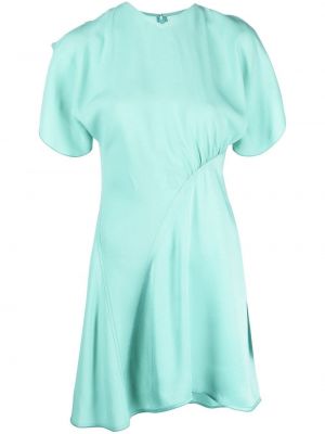 Asimetriškas mini suknele Victoria Beckham žalia