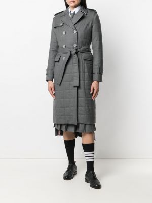 Trench Thom Browne gris