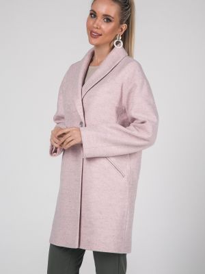 Пальто Valentina розовое