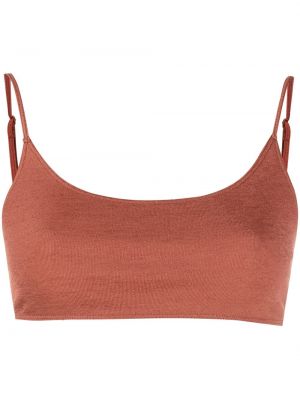 Crop top Rejina Pyo brun