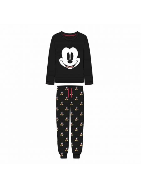 Černé pyžamo Mickey