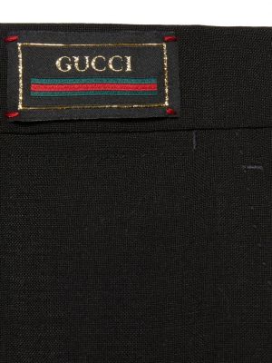 Spodnie Gucci czarne