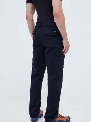 Jednobarevné cargo kalhoty Columbia černé